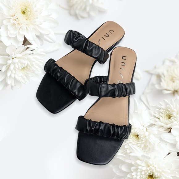 Unisa Black Women's Sandals - Picture 1 of 8